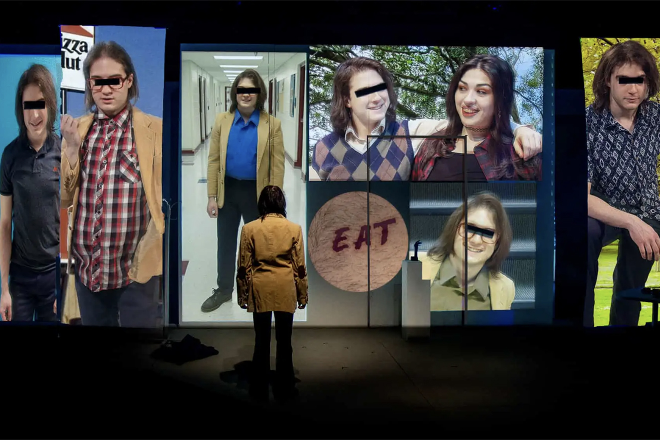 Featuring Seamus Knight. Directed by Rachel Blackwell. UAF Photo by the Department of Theatre & Film