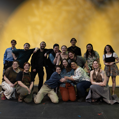 Students from the 2025-2026 SDA student cohort on the Salisbury Stage. Photo courtesy of UAF SDA