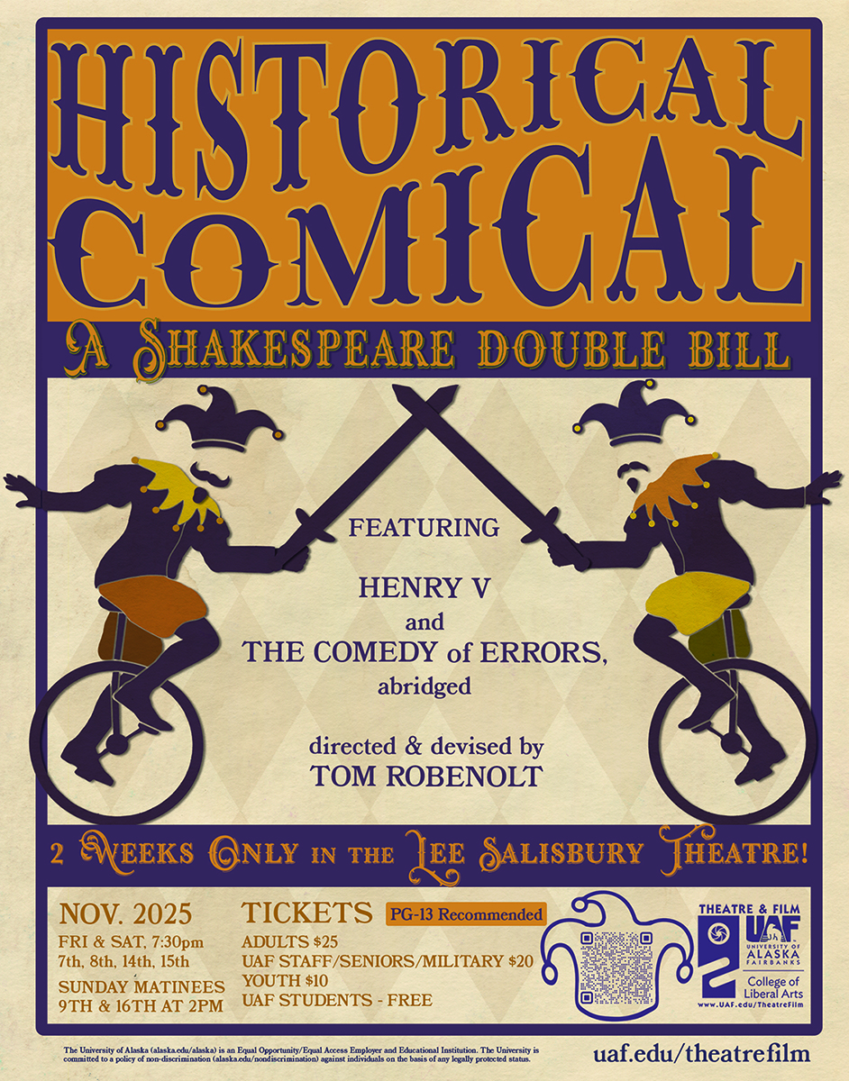 Historical Comical Historical Comical poster | graphic by Kathryn Reichert