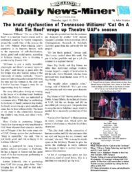 Cat on a Hot Tin Roof production poster