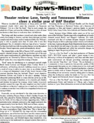 Cat on a Hot Tin Roof production poster