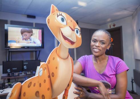 Unathi Mesengana is the voice of Doc McStuffins. 