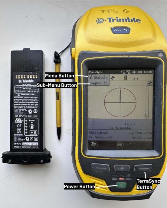 ToolikGIS handheld GPS unit