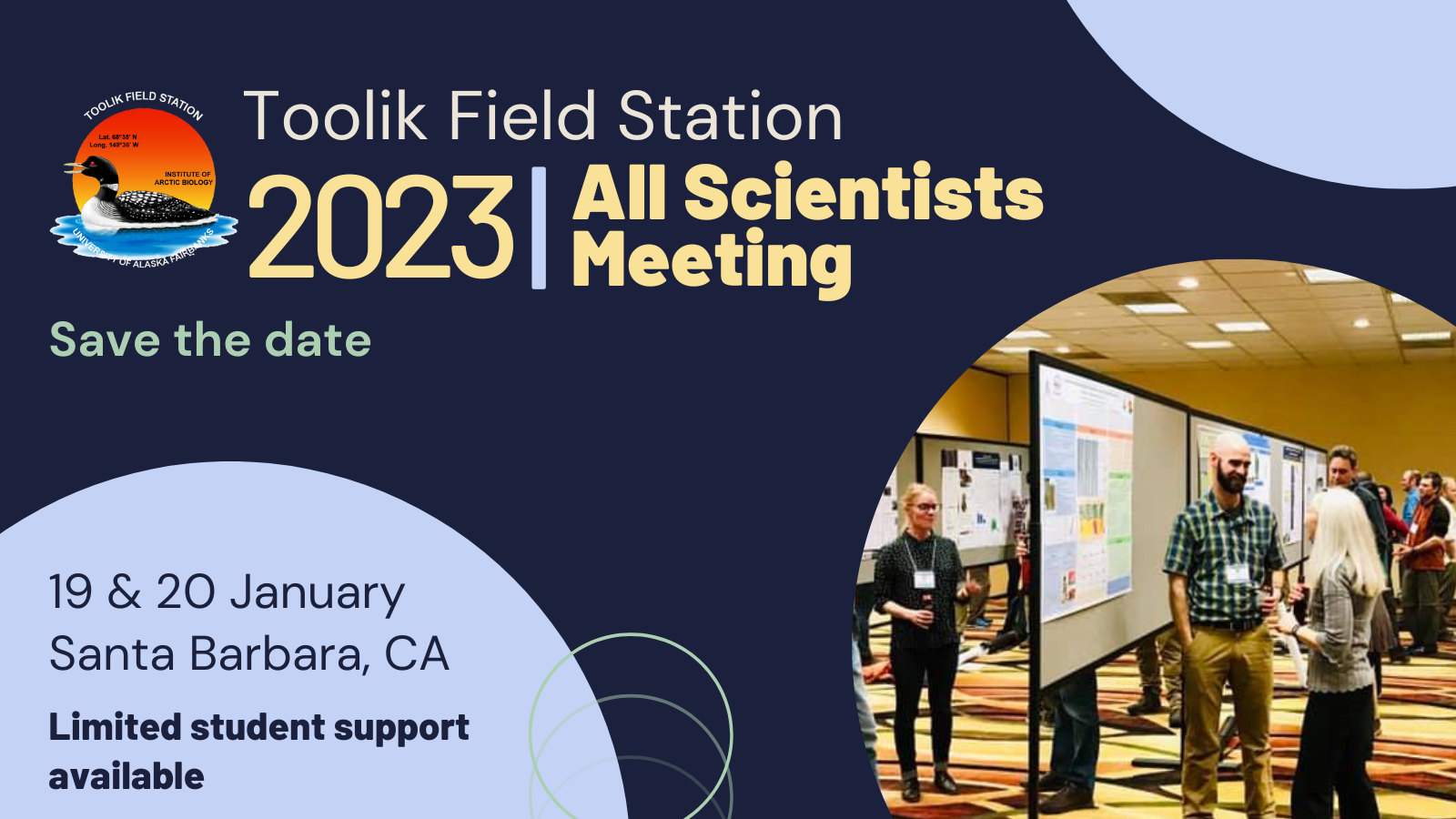 2023 Toolik All Scientists Meeting, 19-20 Jan, Santa Barbara, CA