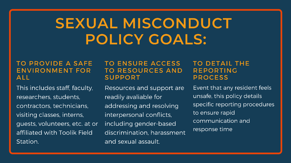 sexual misconduct policy