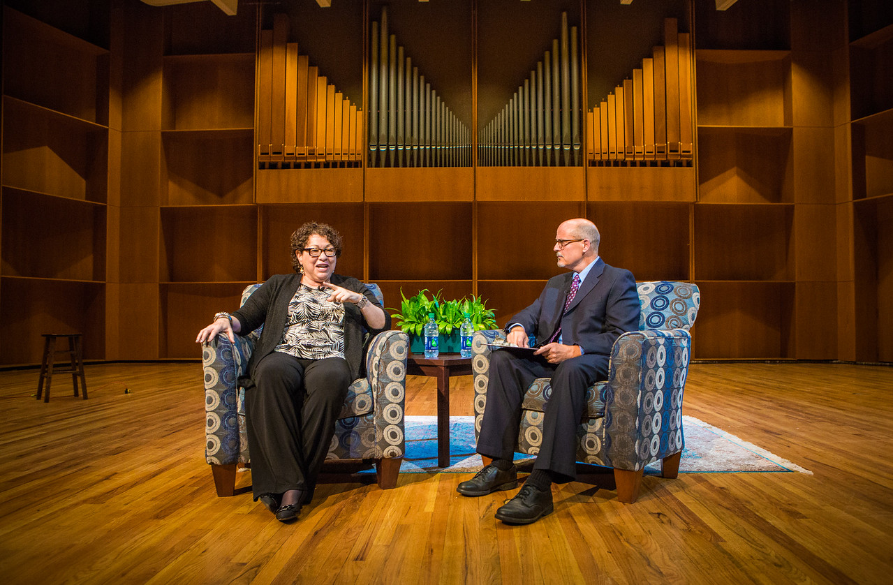 Supreme Court Justice Sotomayor lecture in the UAF Charles Davis Concert Hall