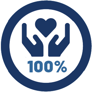 retention icon 100%