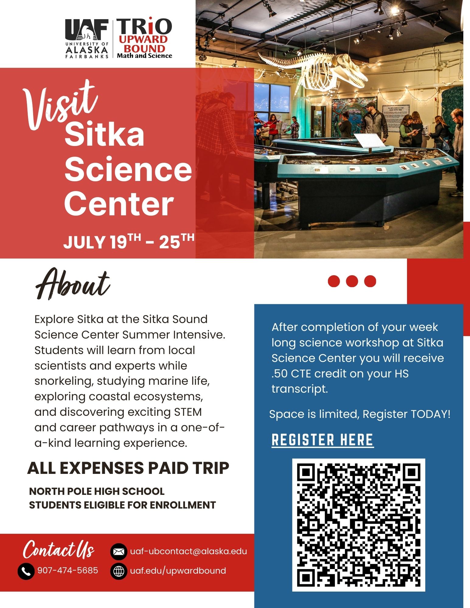 Sitka Science Center Summer Intensive 