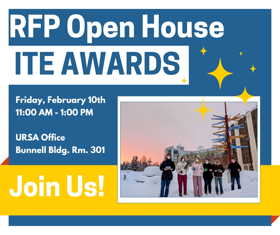 RFP Open House flyer with event details.