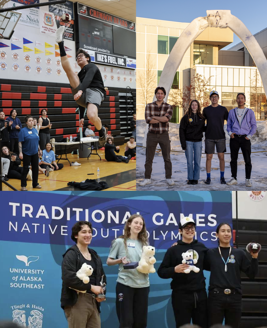 Native Games travel photo collage