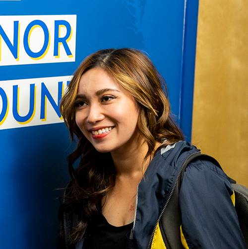 Photo of Veteran UAF Student Jasmine Pujalte