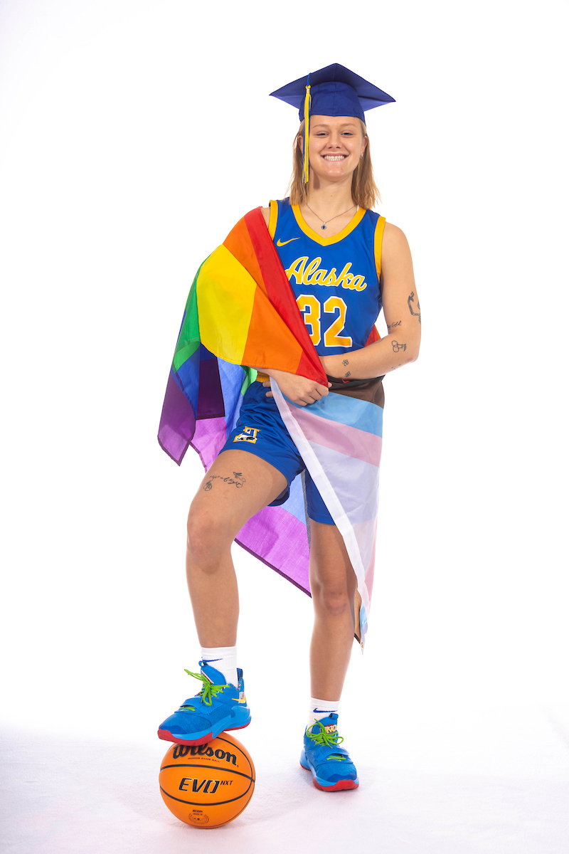 Kayla Johnson. UAF Photo by Brian Sevald