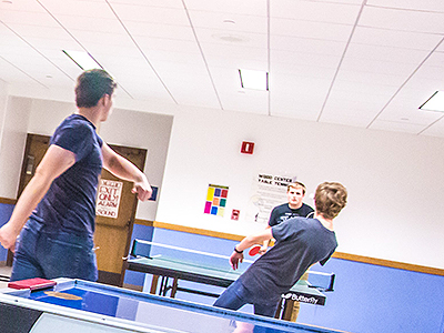 Ping Pong at Wood Center